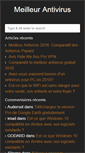 Mobile Screenshot of meilleurantivirusgratuit.net