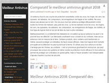 Tablet Screenshot of meilleurantivirusgratuit.net